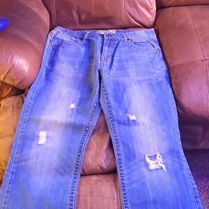 Men's Size 36x32 Light Blue Light Wash Revolve Relaxed Fit Jeans